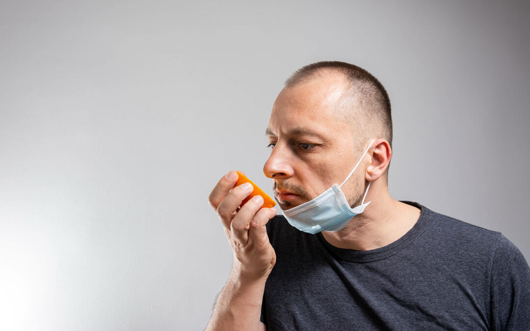 Reuk en smaak verloren na hersenschudding